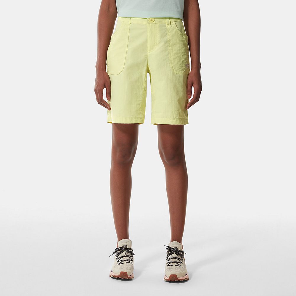 The North Face Shorts Womens Australia - The North Face Horizon Sunnyside Yellow (BKZ-654972)